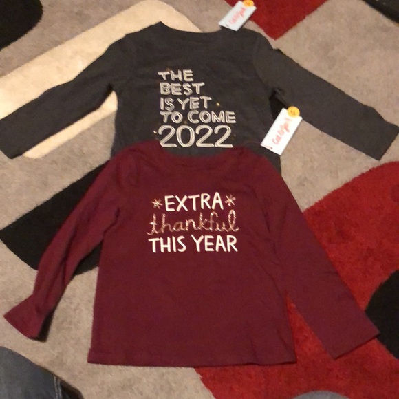 BUNDLE OF BRAND NEW 2 GIRL SHIRTS SIZE 3T! NWTS SMOKE FREE HOME! - Picture 2 of 4